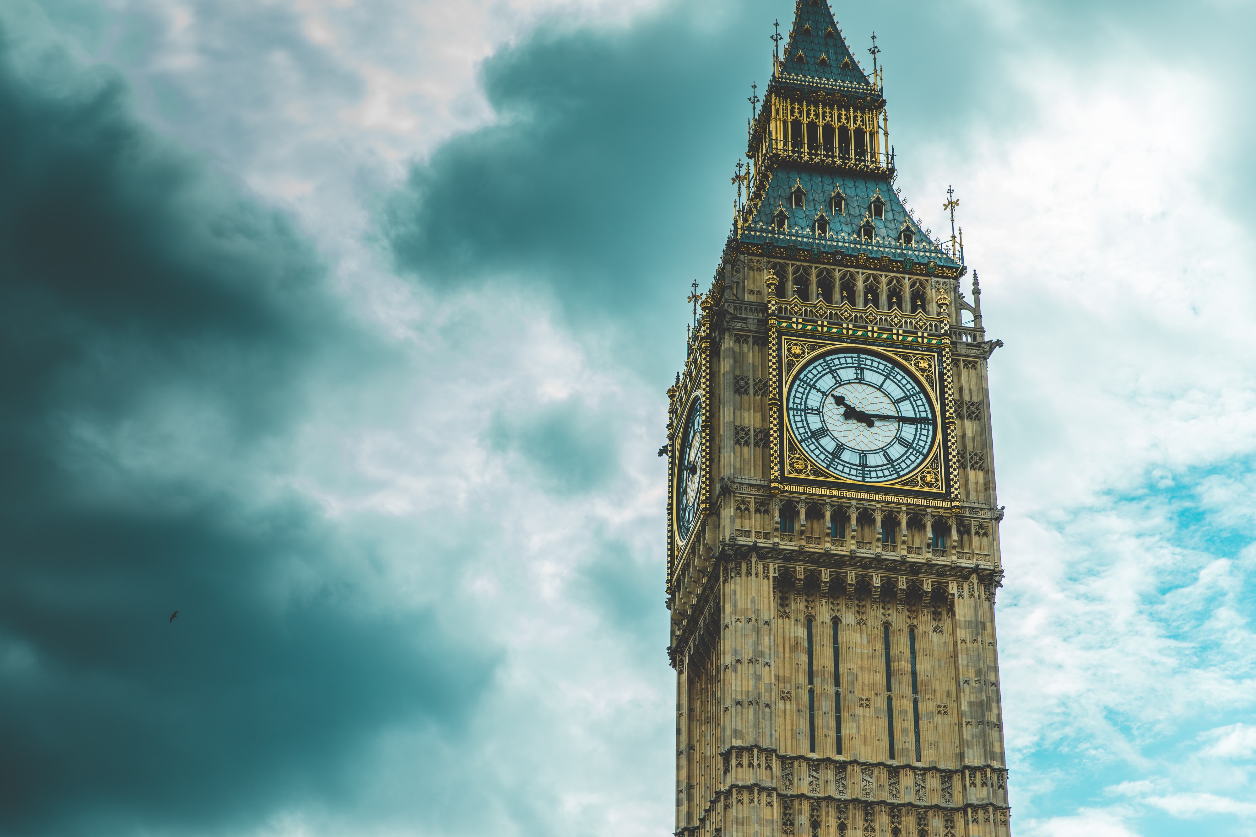 Big Ben at the Palace of Westminster, London